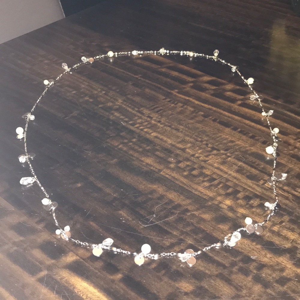 Long cocktail look necklace